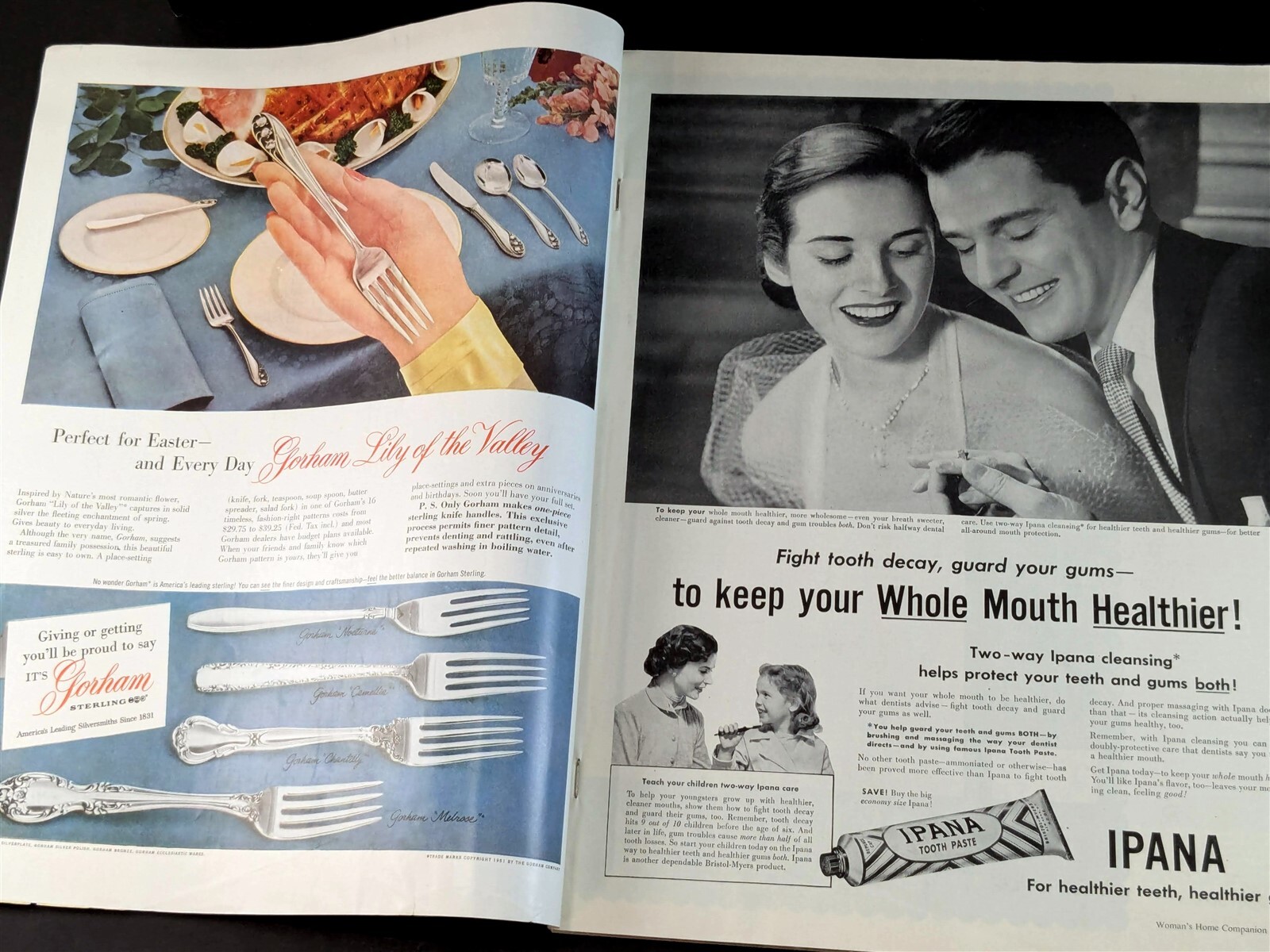 Woman’s Home Companion March 1951 Rheumatic Fever Vintage Magazine Ads