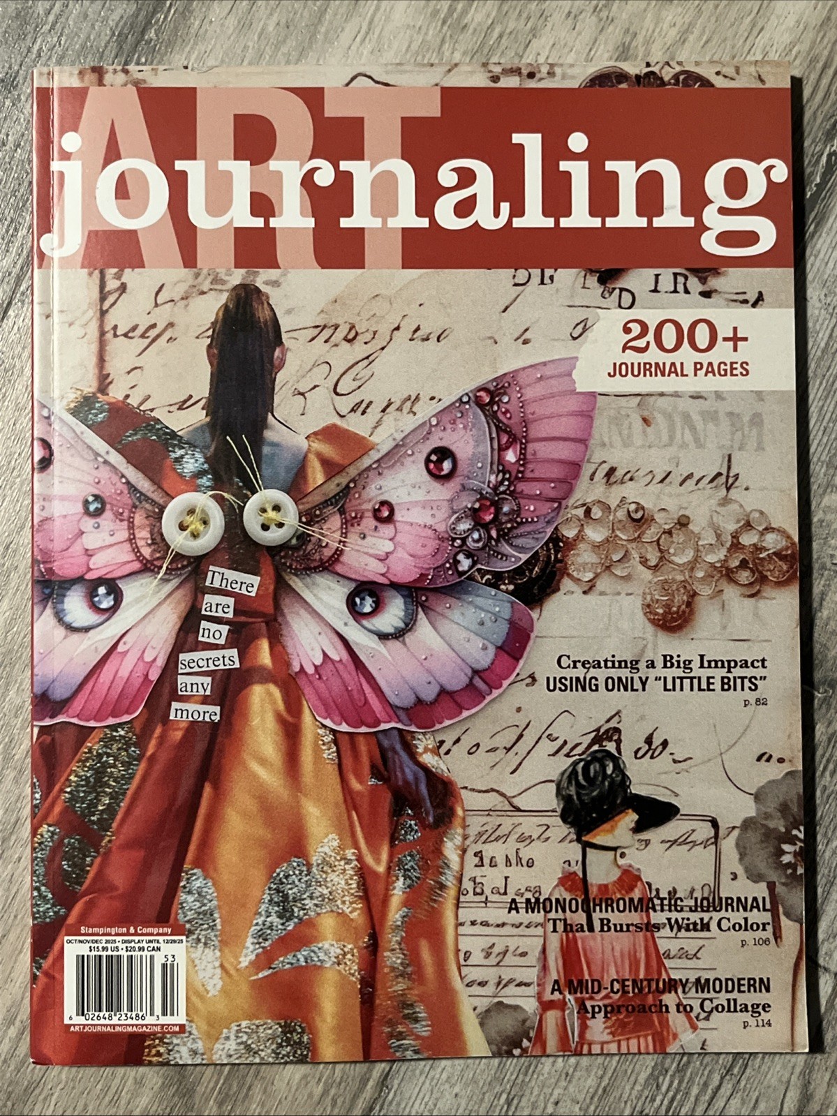 Art Journaling Magazine Oct Nov Dec 2025 Vol 17 Issue 04