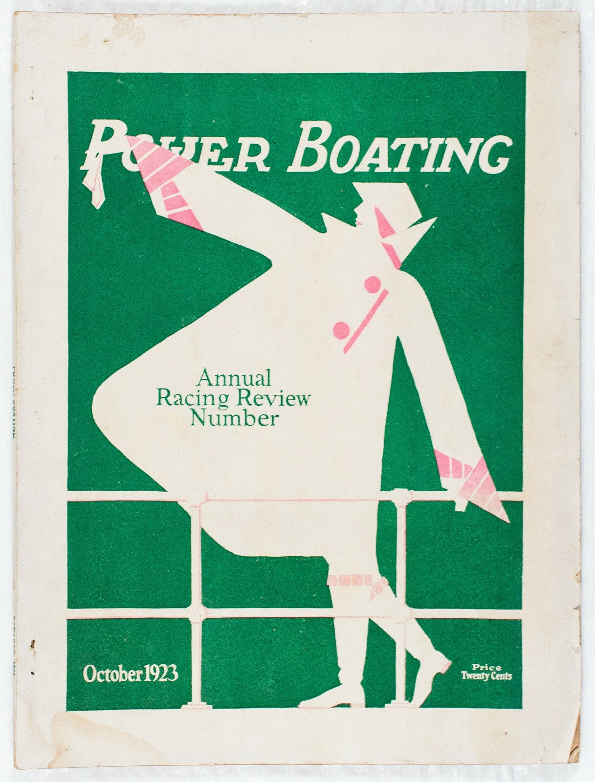 OCTOBER 1923 POWER BOATING MAGAZINE 74pgs ANNUAL RACING ISSUE VERY GOOD M172