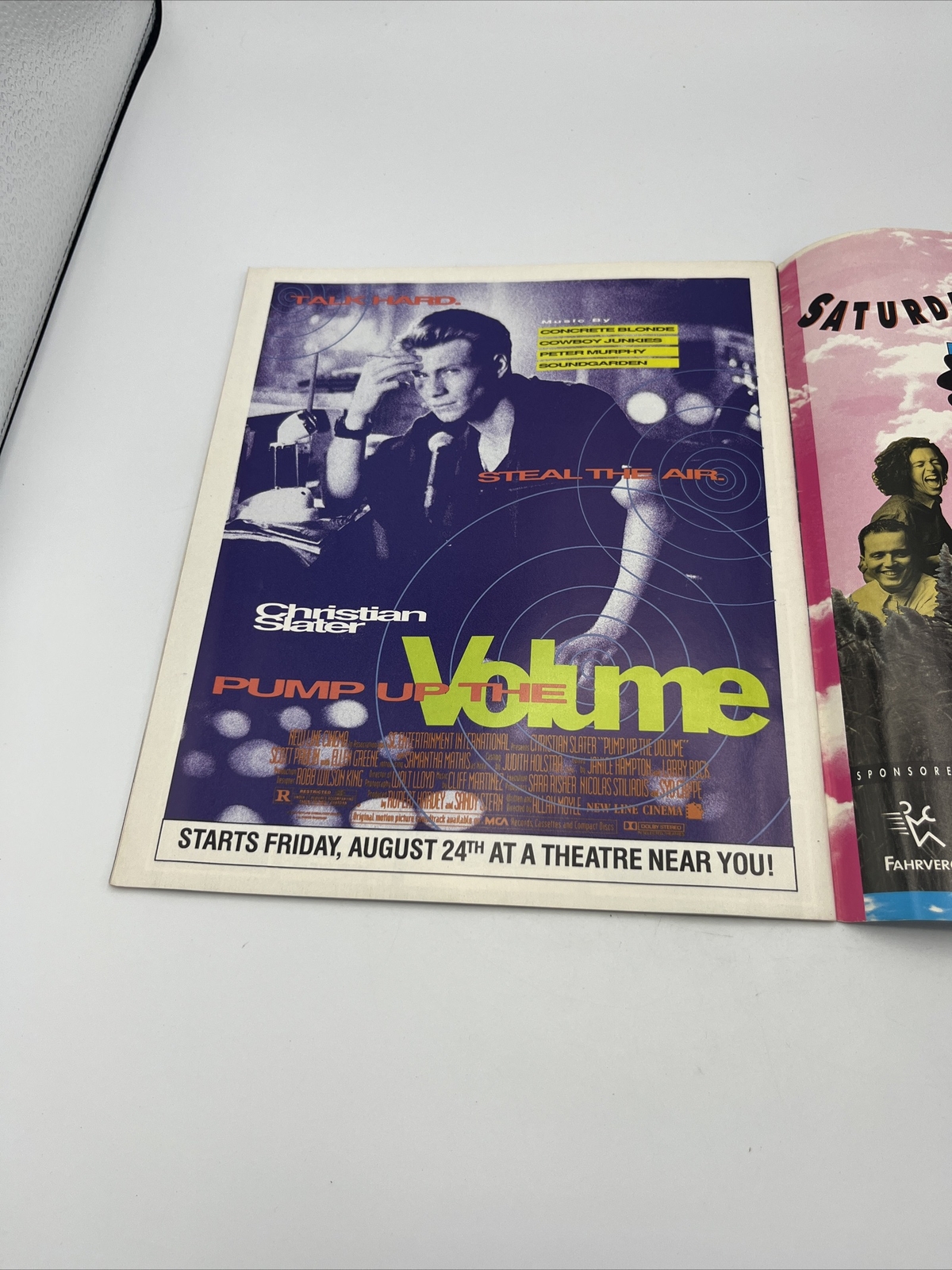 MTV To Go Music Television Magazine July 1990
