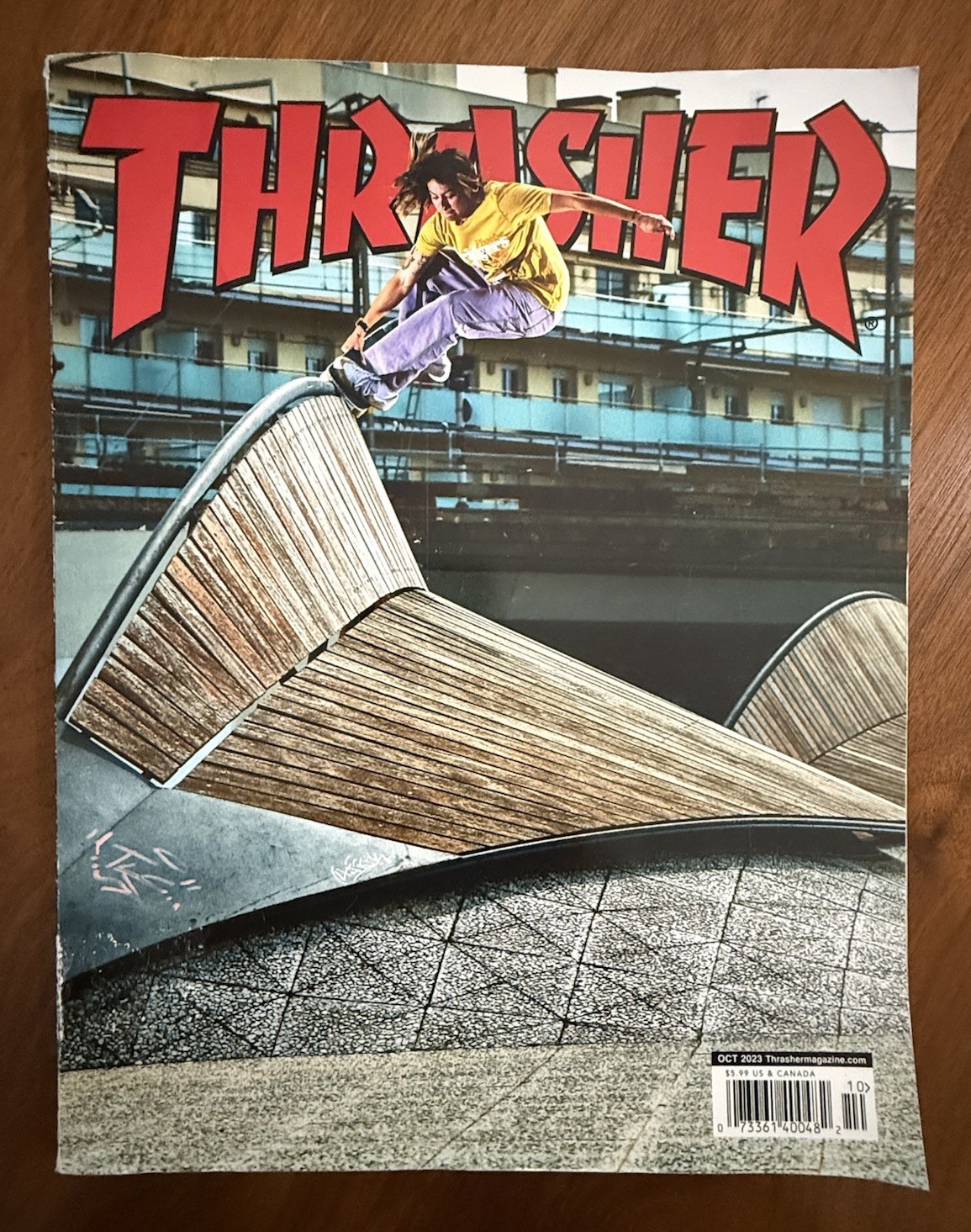 🛹Thrasher Skateboard Magazine #519 October 2023 ~ Nora Vasconcellos Issue 💥