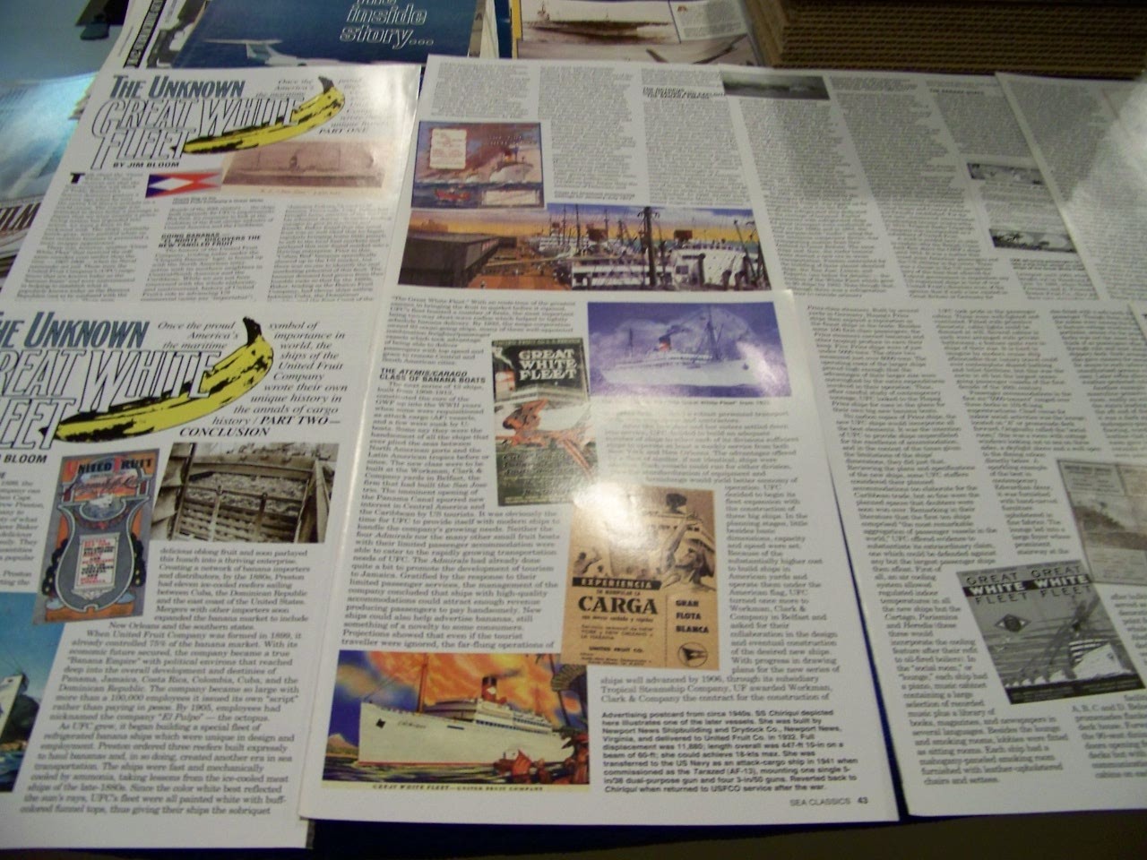 GREAT WHITE FLEET «THE UNKOWN» (PART 1 & 2)… HISTORY/PHOTOS/DETAILS (817PP)