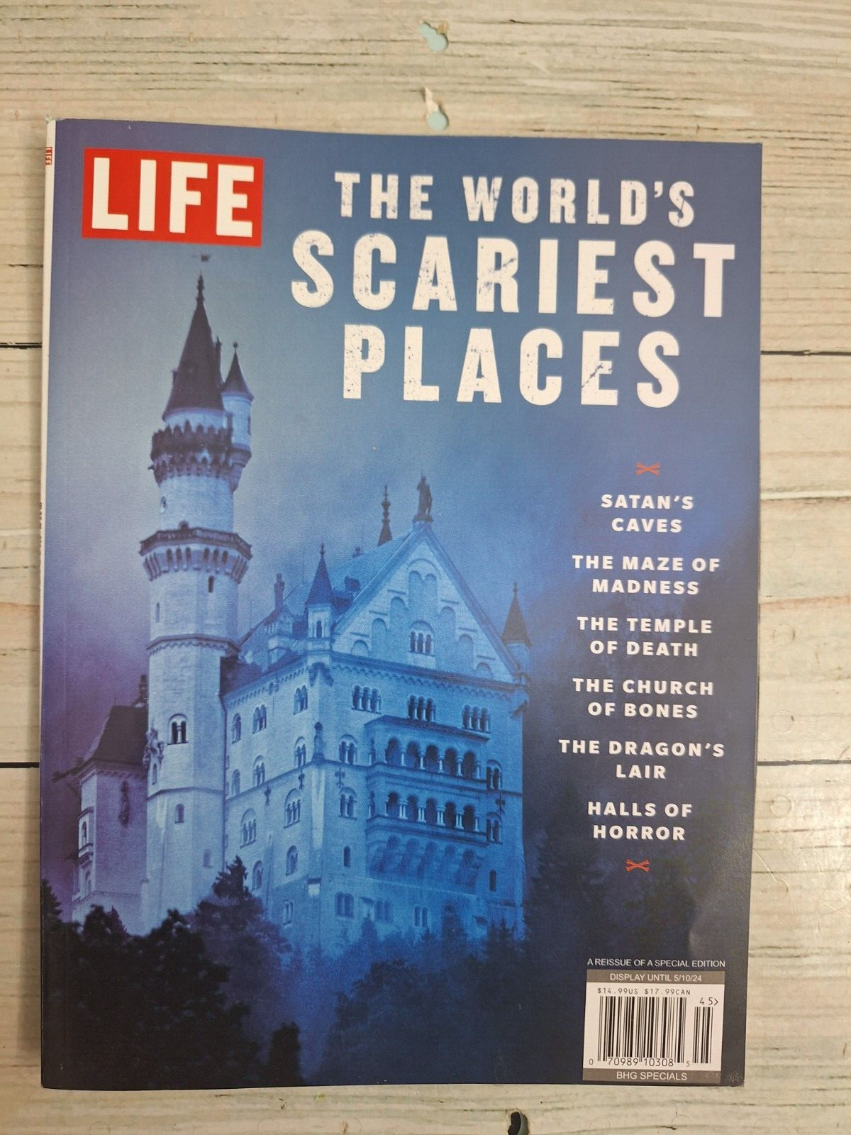 Life Magazine May 2024 The World’s Scariest Places free shipping