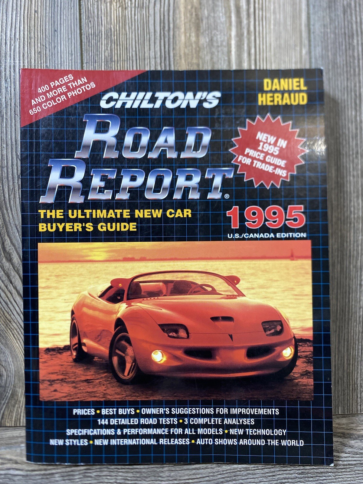CHILTON’S VINTAGE 1995 ROAD REPORT BUYER’S GUIDE OVER 650 COLOR PHOTOS