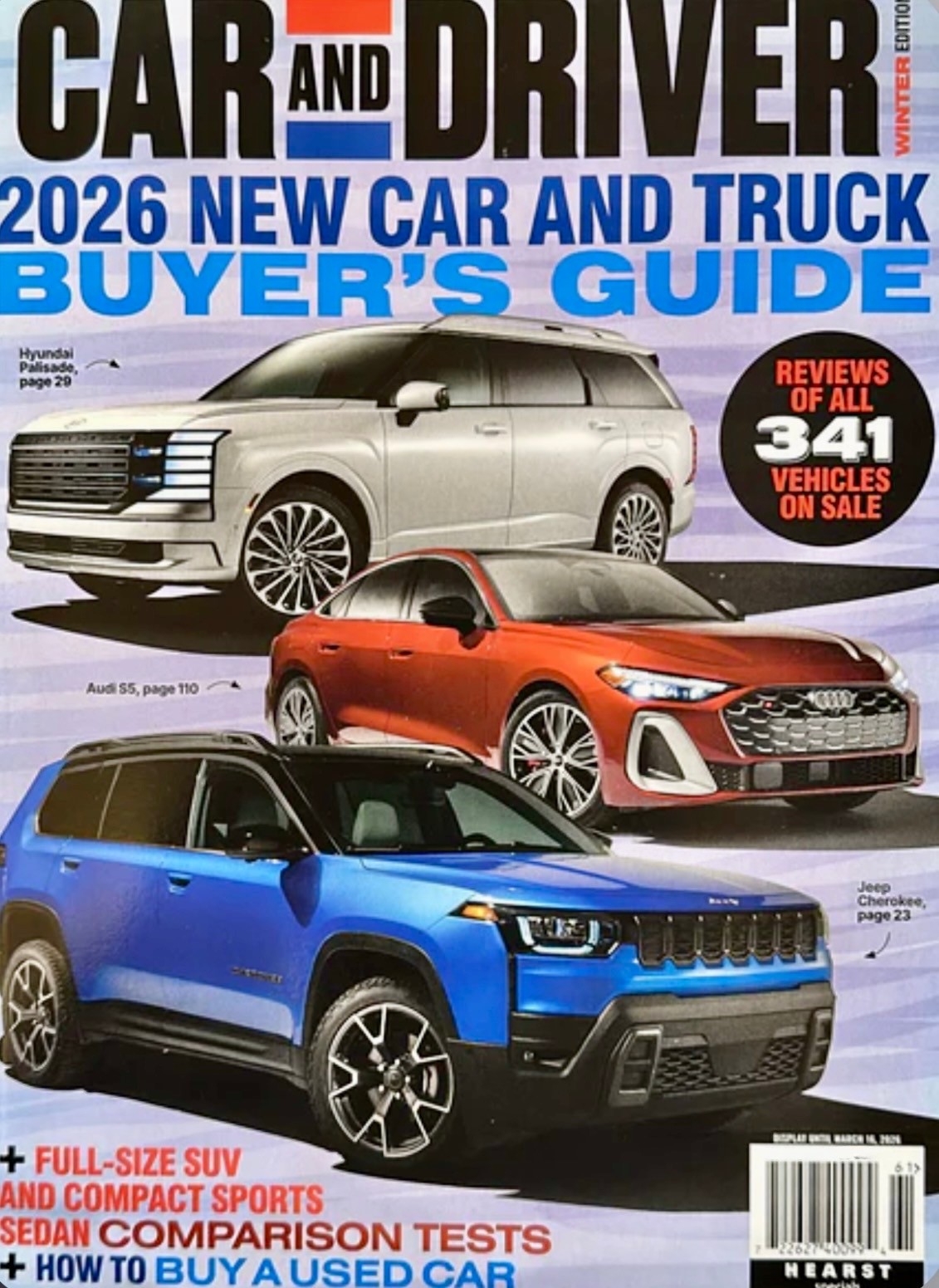 CAR AND DRIVER MAGAZINE 2026 NEW CAR AND TRUCK BUYER’S GUIDE – BRAND NEW