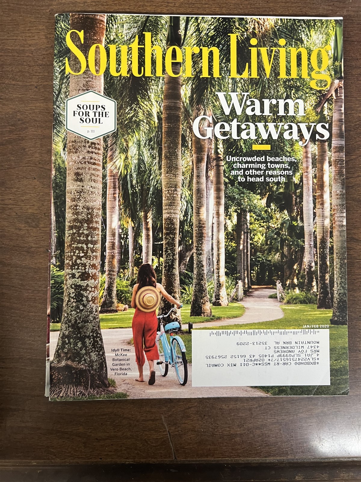 January/February 2020 Southern Living Magazine