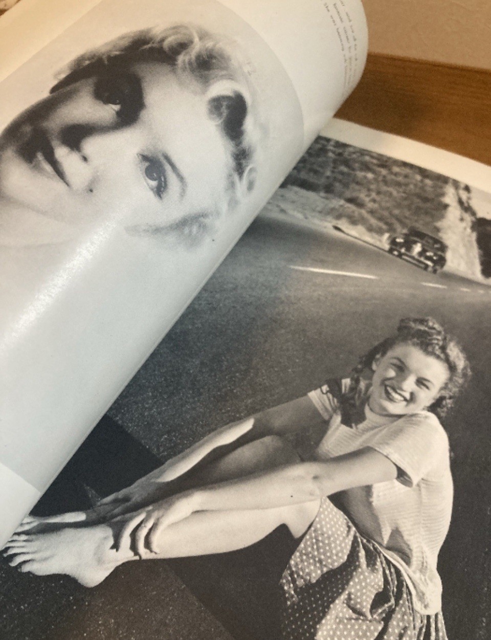 Marilyn Monroe Photo Book 1973 Rare Japanese Edition Actress Vintage Photobook