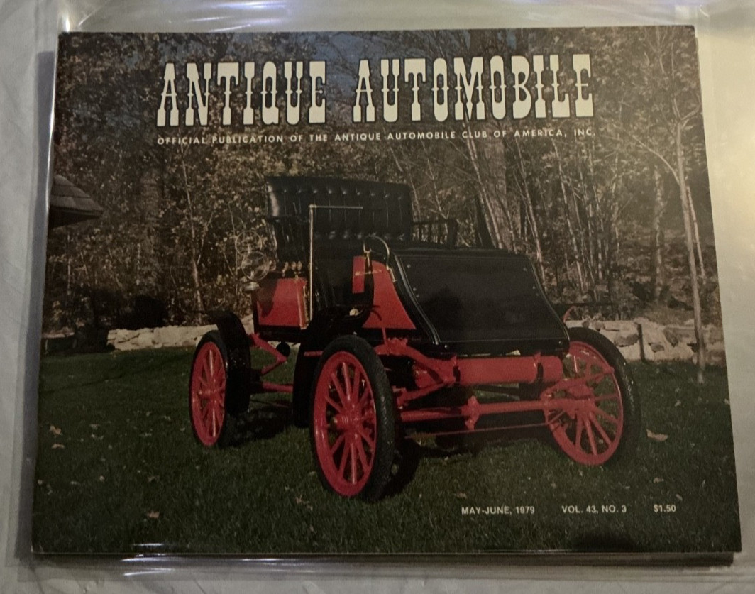 Antique Automobile magazine – MAY / JUNE, 1979 ( Vol 43. No 3. )