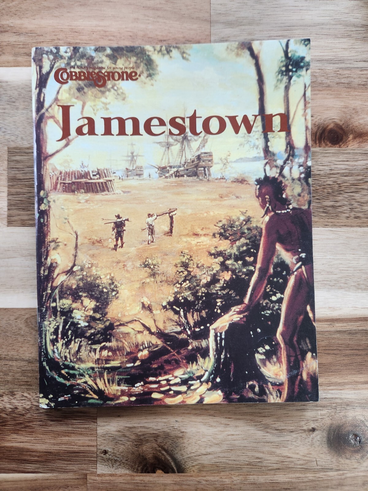 Cobblestone Magazine Jamestown Apr 1994 Volume 15 number 4 free shipping